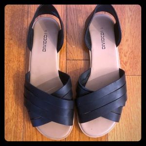 Black sandals